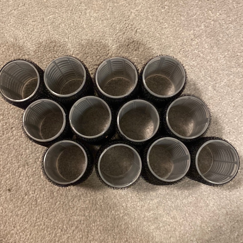 12 hair rollers